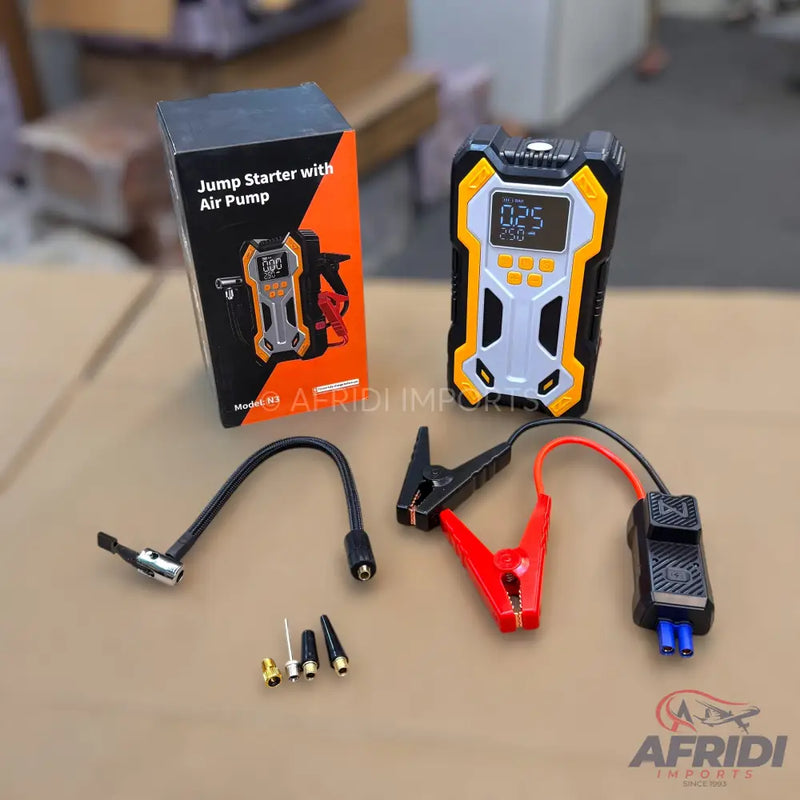 2-in-1 Power Jump Starter with AIr Pump