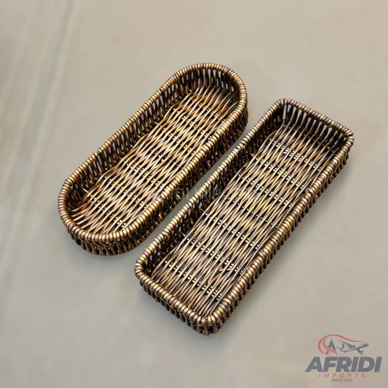 2 Piece Basket - Afridi Imports