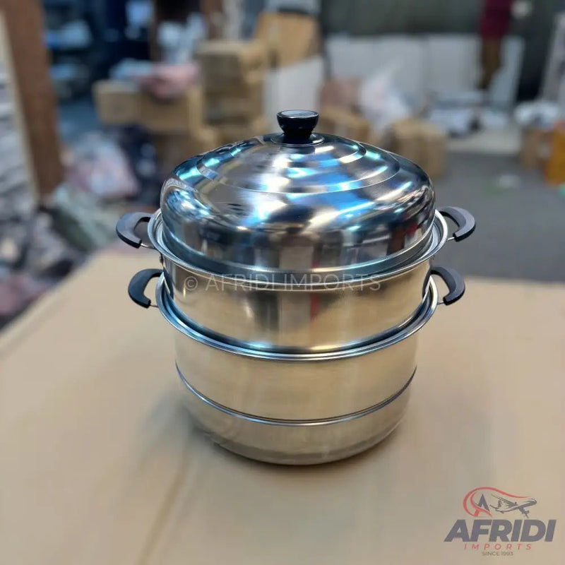 3 Layer Steam Pot - 32CM - Afridi Imports