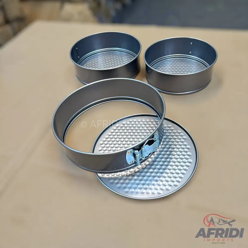 3 Piece 18 20 22cm Round Cake Mould