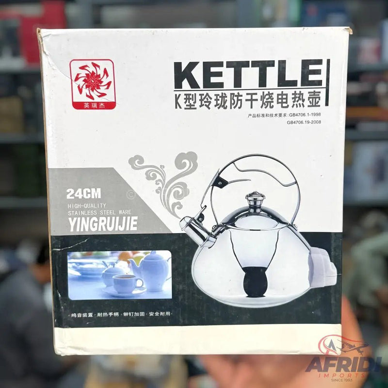 4L Stainless Steel Electric Kettle - Afridi Imports