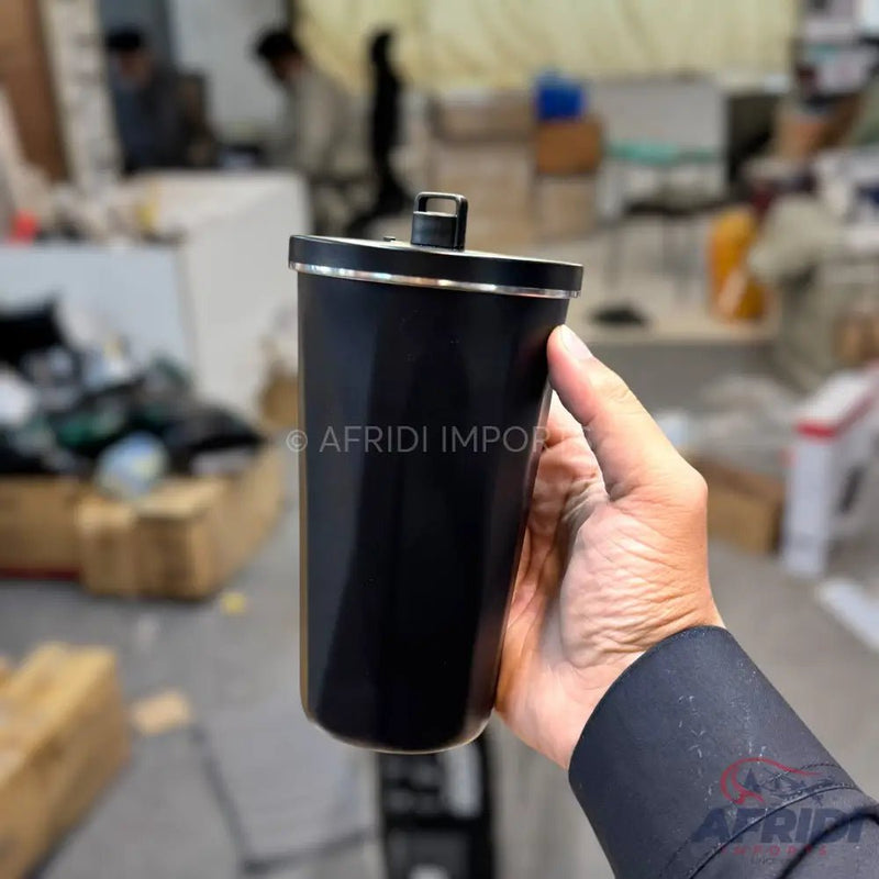 600ml Black Vacuum Tumbler EF - 27 - Afridi Imports