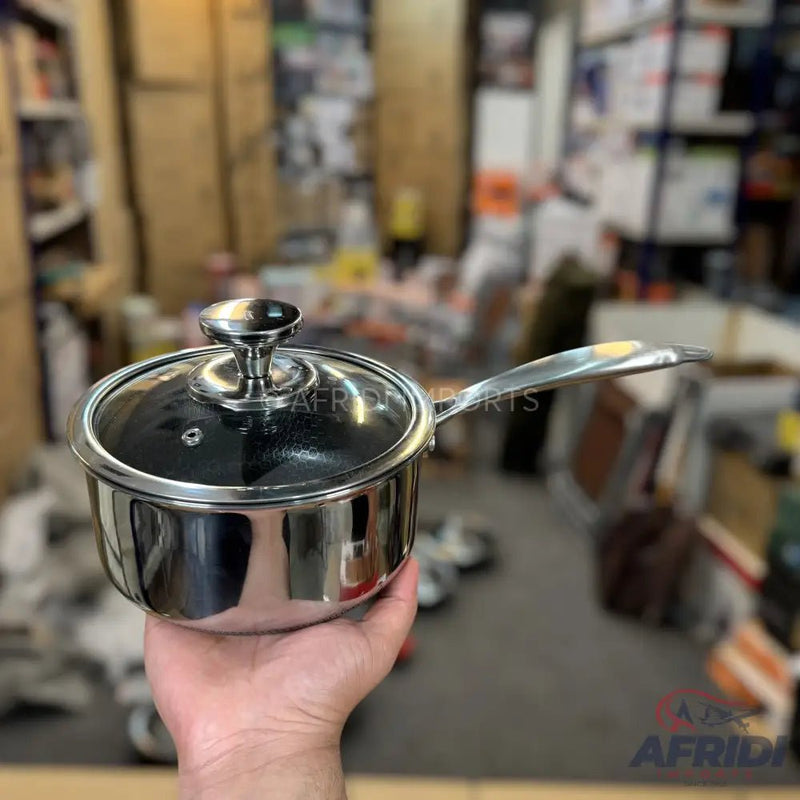 7 & 8 Inch Honeycomb Sauce Pan - Afridi Imports