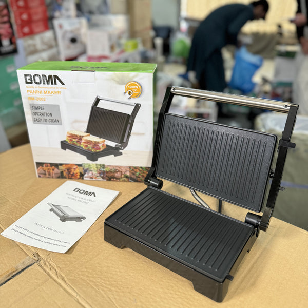 German Lot Imported Boma Panini Grill Maker