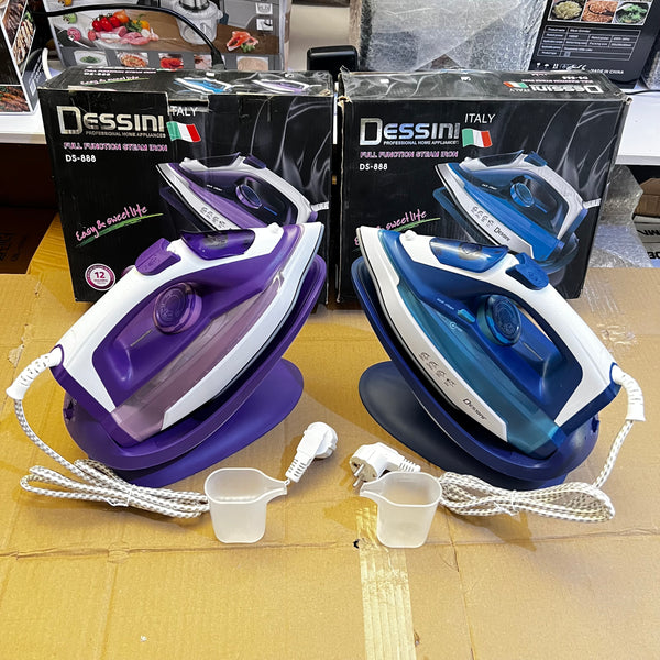 Italy Lot Impoted Dessini Steam Iron With Stand