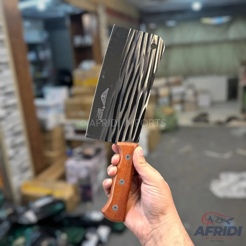 Basses Stainless Steel Cleaver BE872 - Afridi Imports
