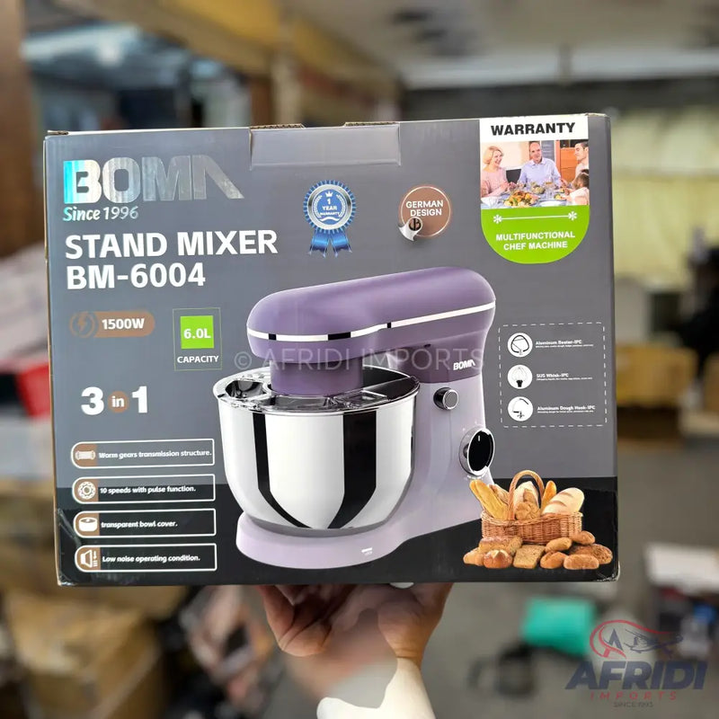 Boma 3-in-1 6L Stand Mixer - German Lot