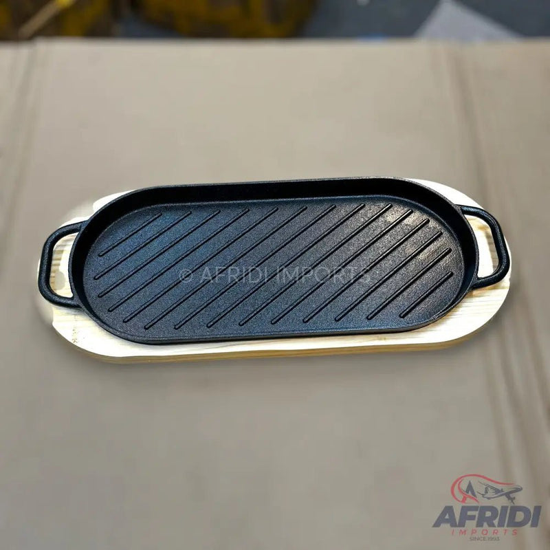 Cast Iron Cooking Tray (CI - 04) - Afridi Imports
