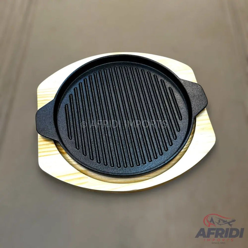 Cast Iron Cooking Tray (CI - 05) - Afridi Imports
