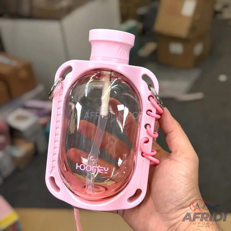 Children Water Bottle - Pink (EF24 - C) - Afridi Imports