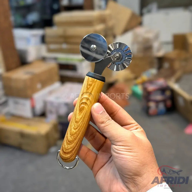 Double WHeel Pizze Cutter by Top Choice - K0907T - Afridi Imports