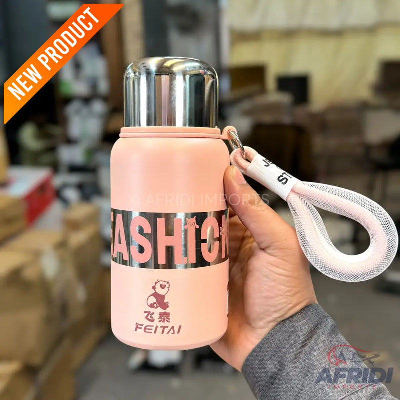 Fetai 600ml Vacuum Bottle - Pink