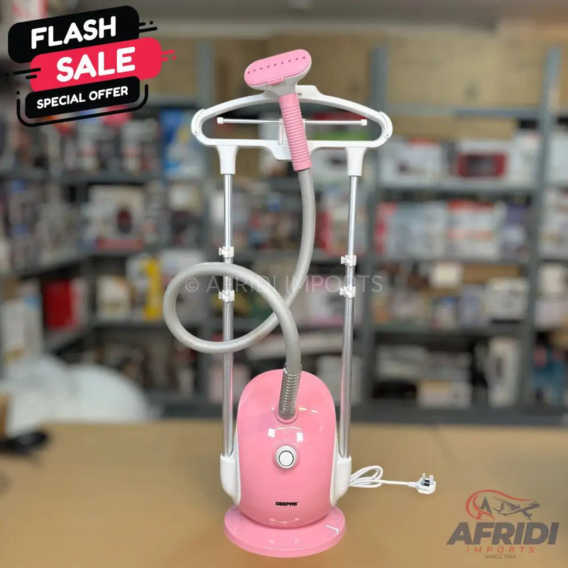 Geepas Garment Steamer || Original Product + 2 - Year Local Warranty - Afridi Imports