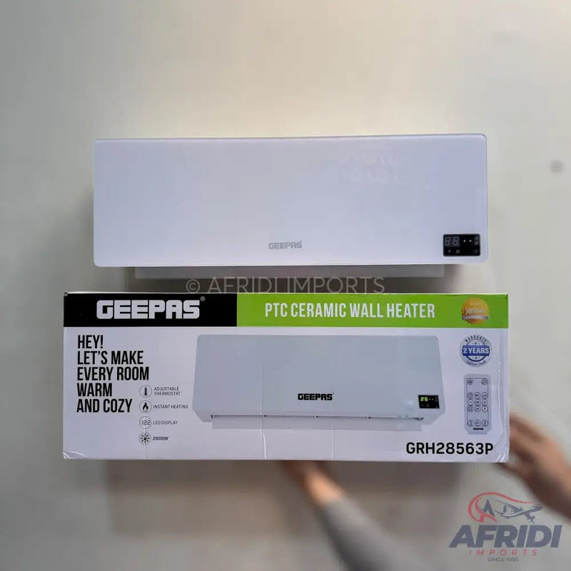 Geepas PTC Ceramic Wall Heater 63P - Afridi Imports