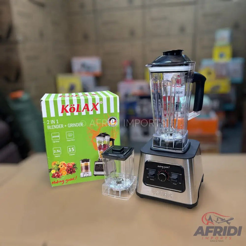 Kolax 2.5L Blender Grinder - German Lot - Afridi Imports