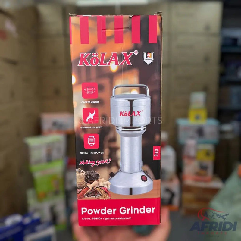 Kolax Powerful Powder Grinder - German Lot - Afridi Imports