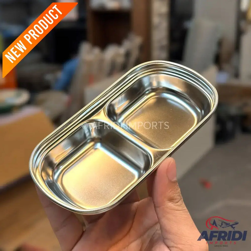 Korean Style Stainless Steel Saucer - RWP75