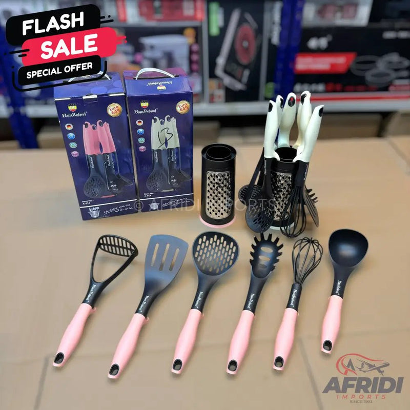 Lot Imported Haus Roland 7 - in - 1 Kitchen Utencils Set - Afridi Imports