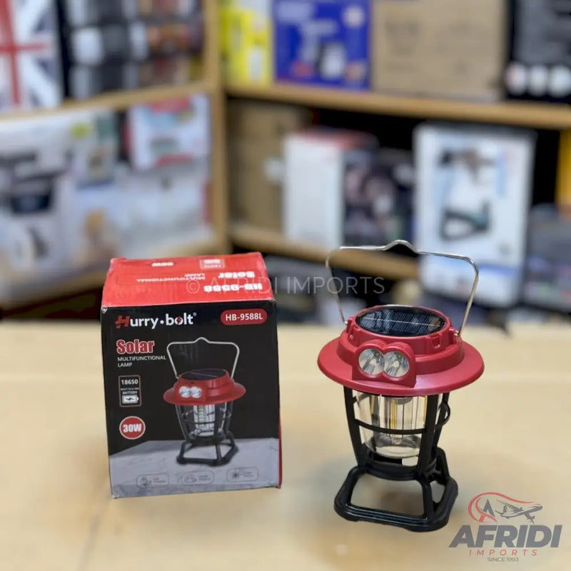 Lot Imported Hurry Bolt Solar Multifunctional Lamp - HB-9588l