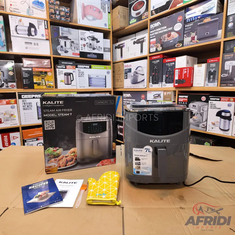 Lot Imported KALITE 7L Steam Air Fryer