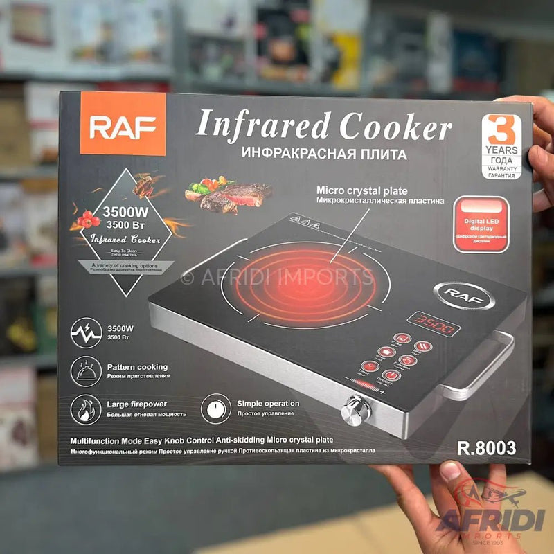 RAF Infrared Electric Stove - Russia Lot - 1 Year Warranty - Afridi Imports