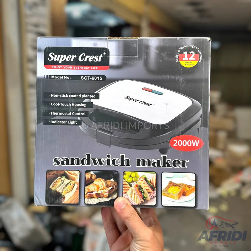 Sandwich Grill - Super Crest - German Lot - Afridi Imports