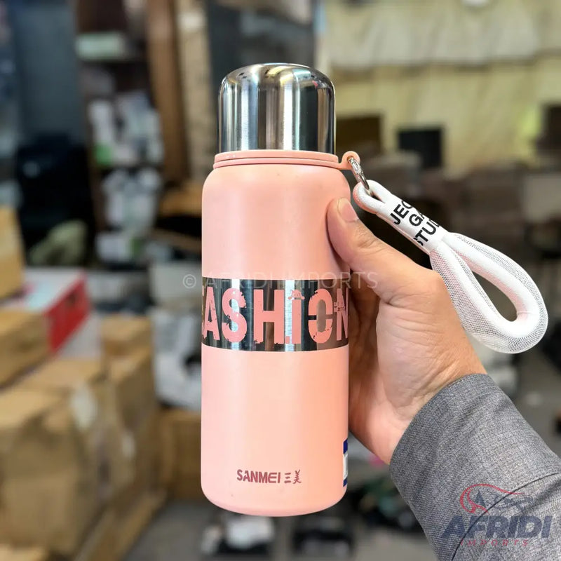 Sanmei 750ml Insulated Bottle - Pink