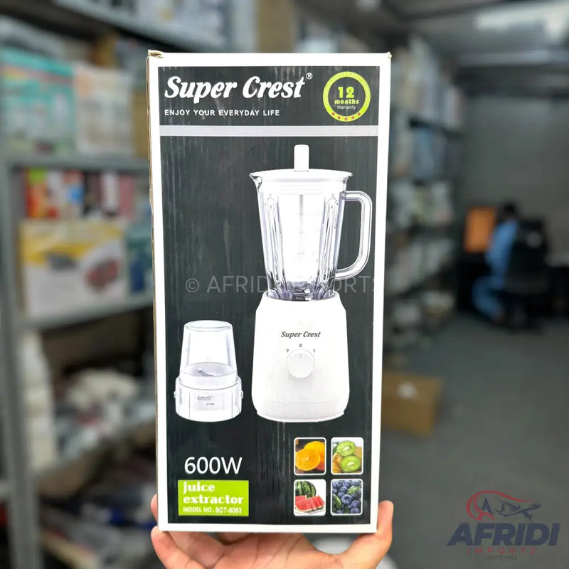 Super Crest 600W Blender Grinder