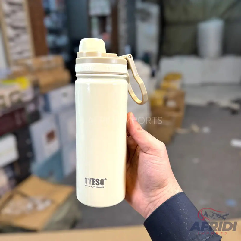 Tyeso Insulated Vacuum Bottle - Cream