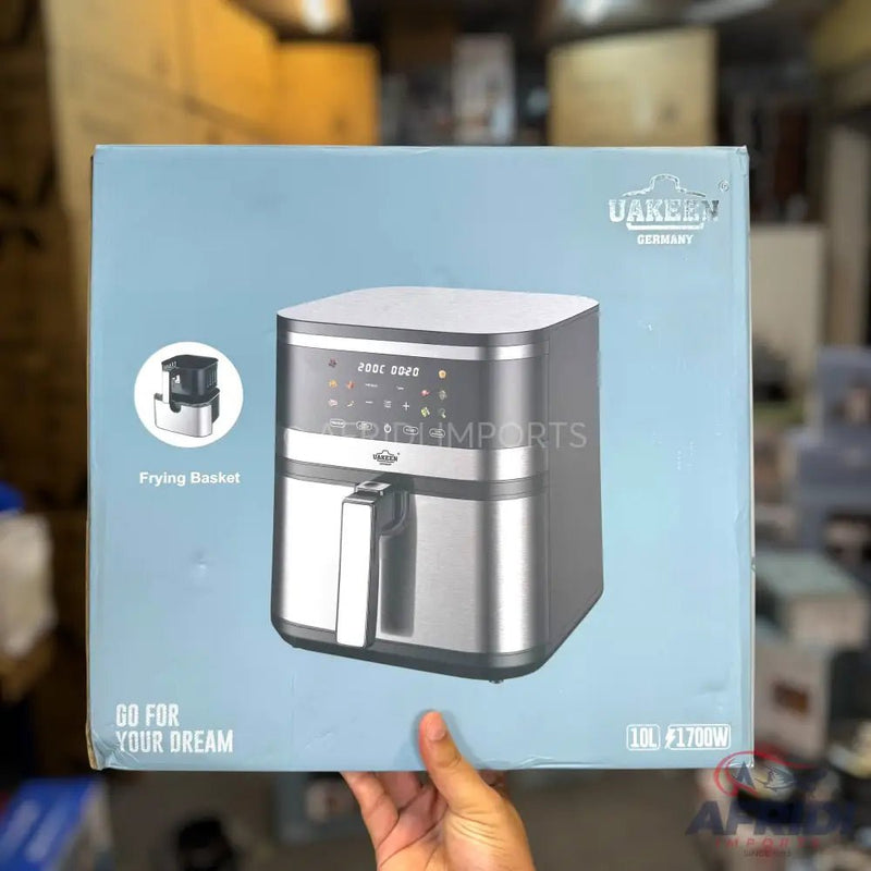 Uakeen 10L Digital 1700W Air Fryer - Afridi Imports