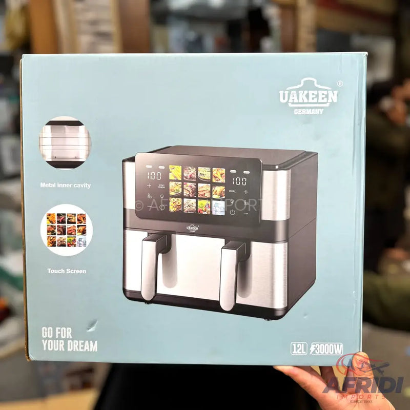 Uakeen 12L Air Fryer - German Lot ZL-1714