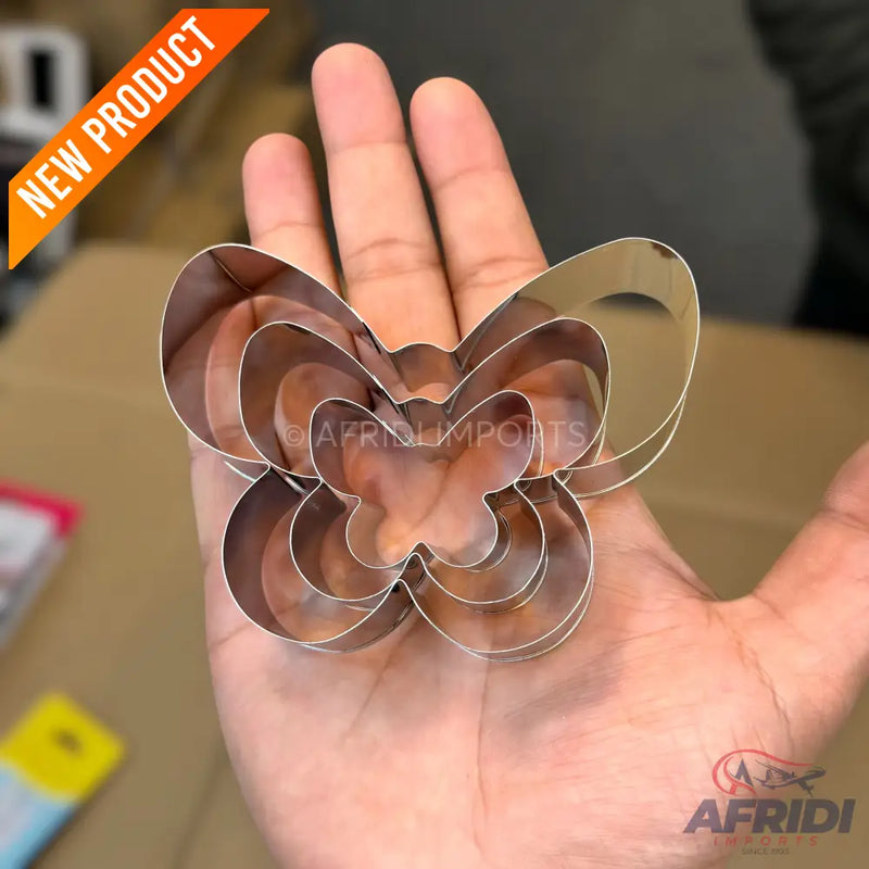 Vocen 3 Pcs Butterfly Cookie Cutter 100390