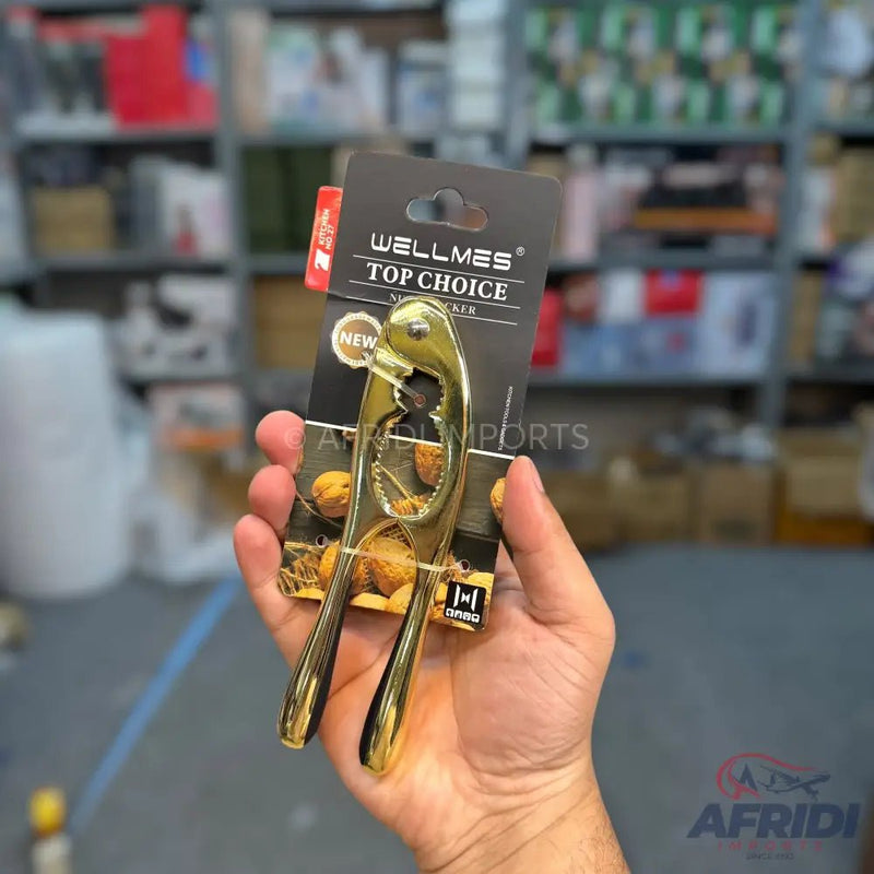 Wellmes Steel Nut Cracker - Afridi Imports