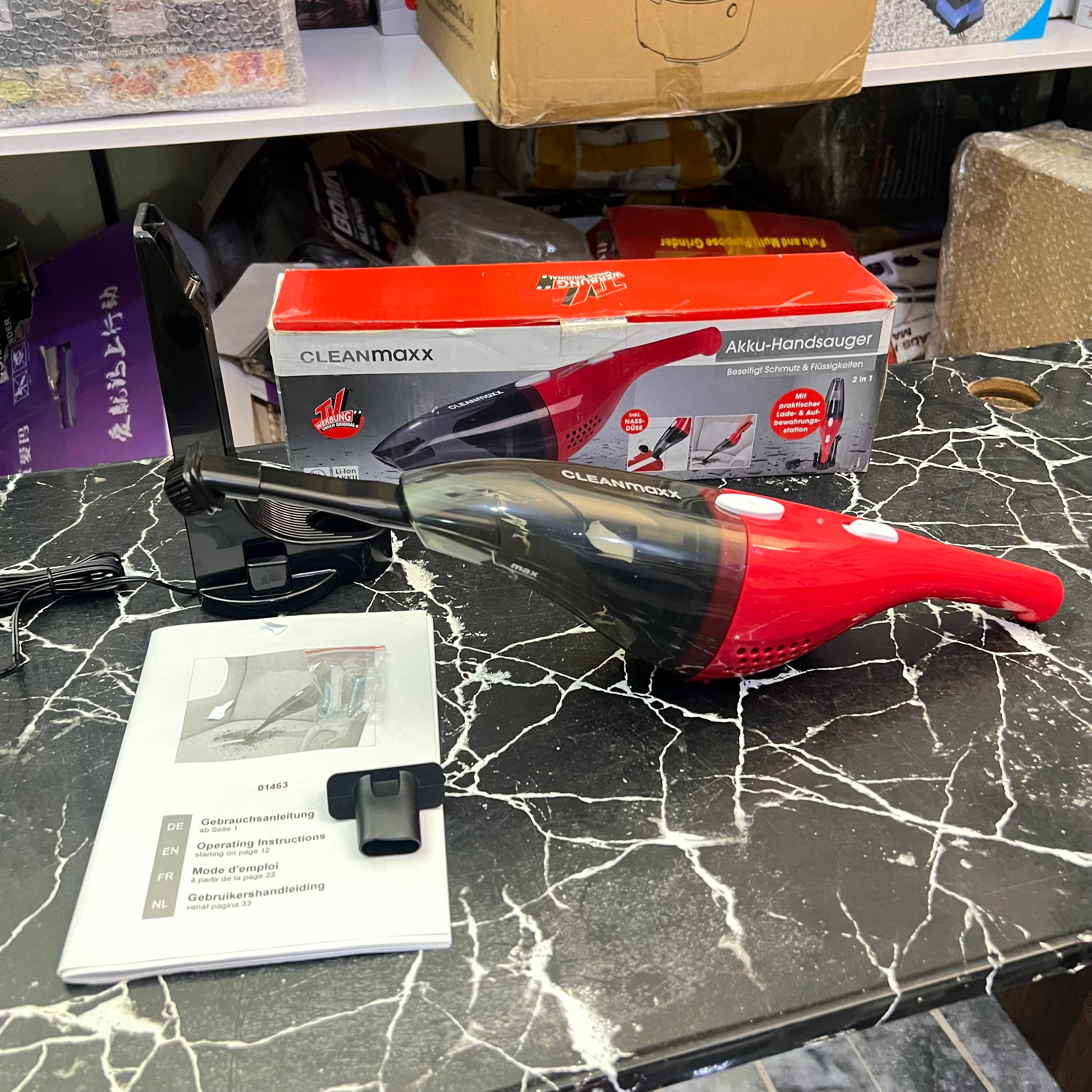 German Lot Imported Cleanmax Wet & Dry Vacuum Cleaner Afridi Imports