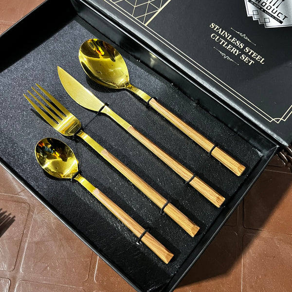 24 Piece Stainless Steel Cutlery Set -  - High Quality Lot Import