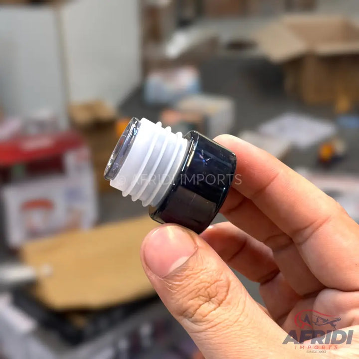 1000ml Glass Water Bottle - Black (KK79-A)