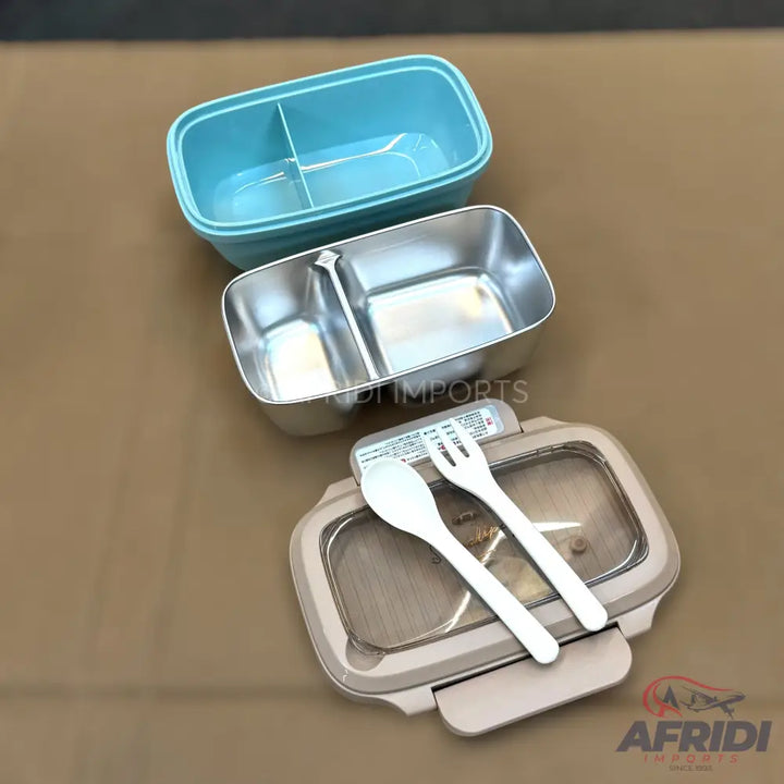 1000ml Insulated Lunch Box - Blue Base (LF5-A)