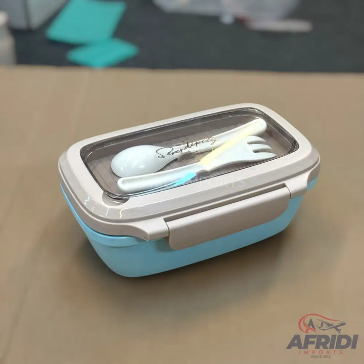 1000ml Insulated Lunch Box - Blue Base (LF5-A)