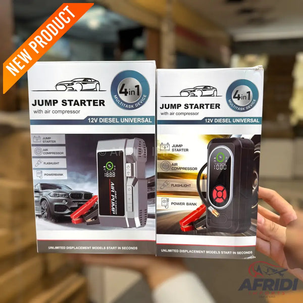 12V Diesel 4-in-1 Jump Starter