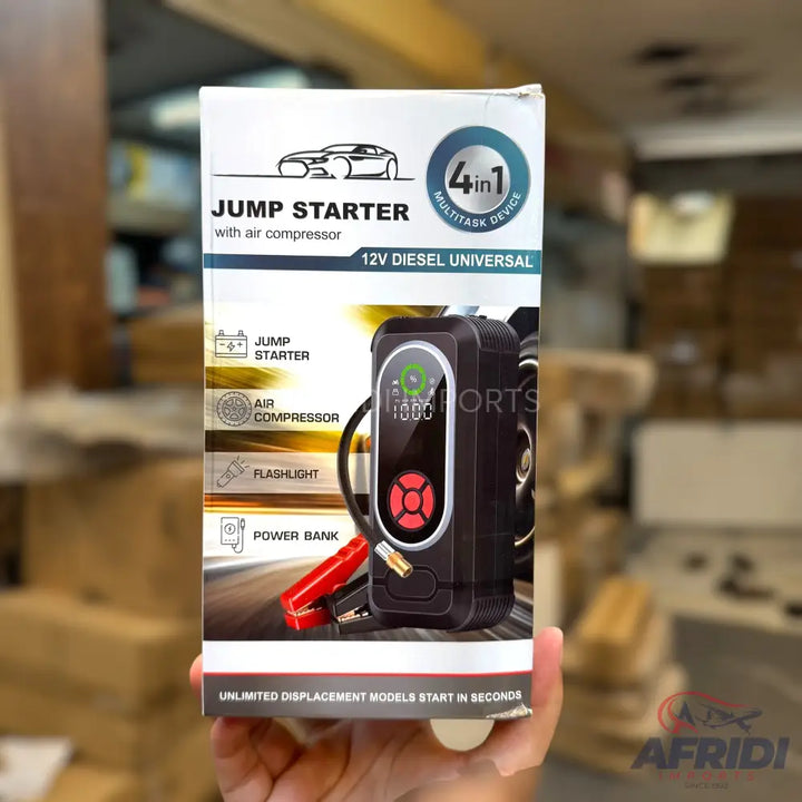 12V Diesel 4-in-1 Jump Starter