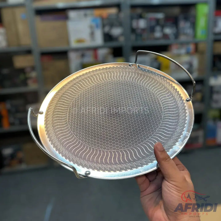 13 Inch Honeycomb Laser Crafted Tawa