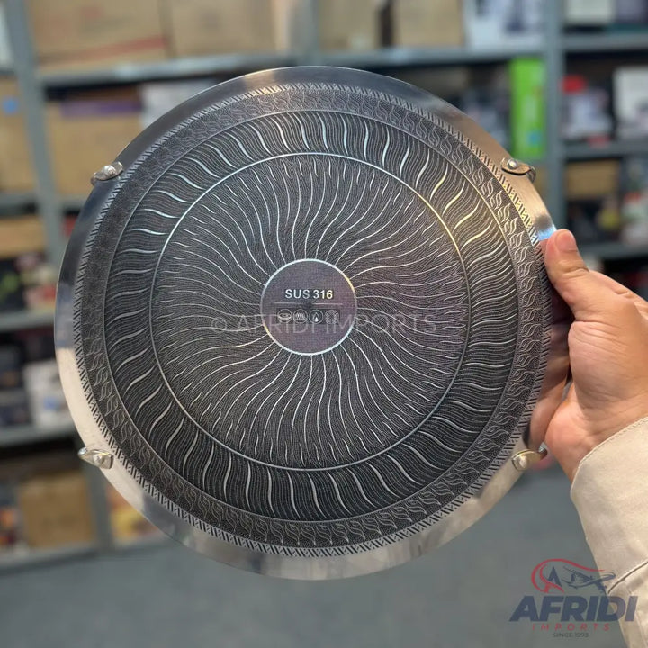 13 Inch Honeycomb Laser Crafted Tawa