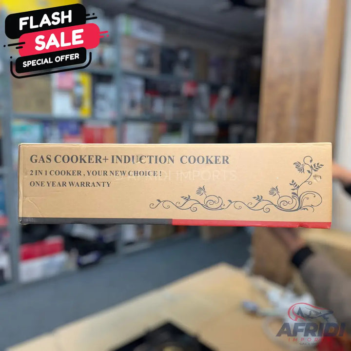 2 in 1 Gass & Induction Cooker Lot Imported
