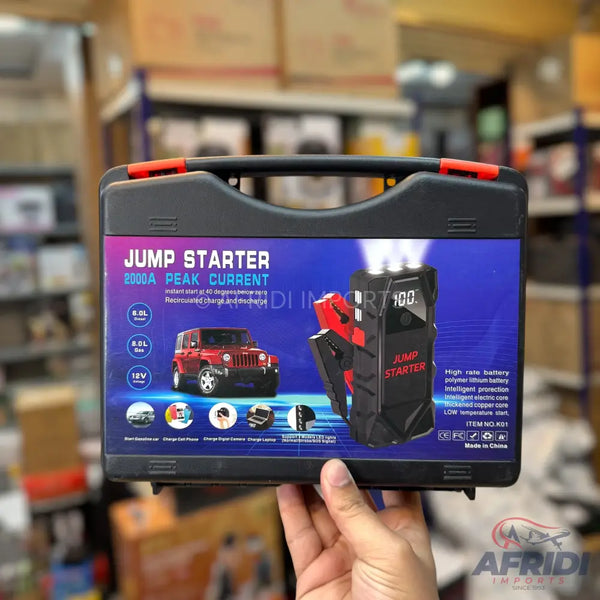 2000A Peak Current Jump Starter