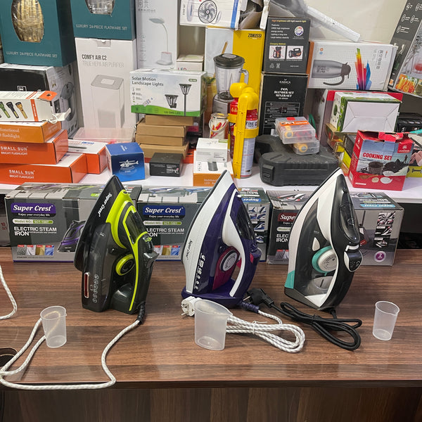 Lot Imported Supercrest Steam Iron