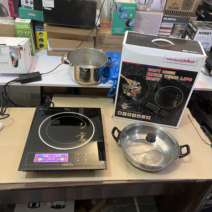 Lot Imported Easy Cook Induction Cooker with Pan Afridi Imports