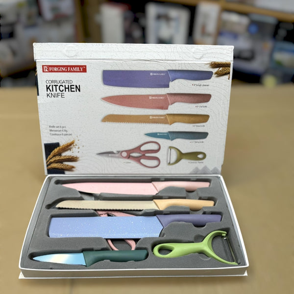 Lot Imported 6-in-1 Knife Set