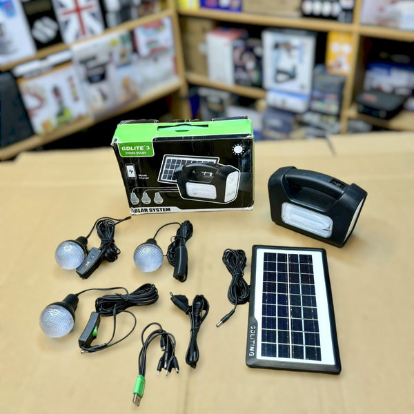 GDLITE Solar Lighting System - High Quality China Lot Import