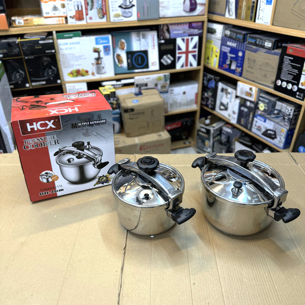 Lot Imported HCX Stainless Steel Pressure Cooker