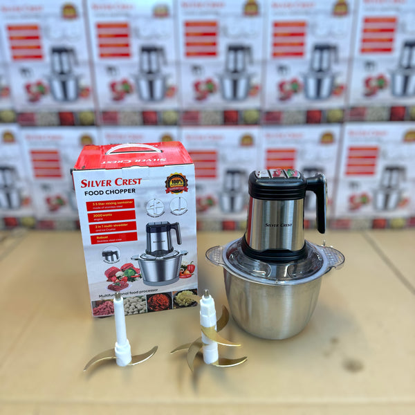 Silver Crest Powerful 3.5L Food Chopper - German Lot Imported